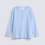 GIRLS RIBBED T SHIRT