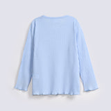GIRLS RIBBED T SHIRT