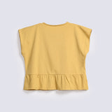 GIRLS APPLIQUE KNIT TOP
