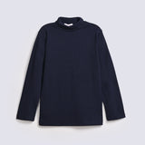 GIRLS RIBBED HIGH NECK