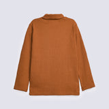 GIRLS RIBBED HIGH NECK