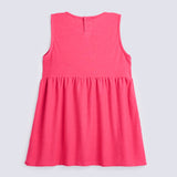 GIRLS TEXTURED FABRIC DRESS