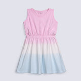 GIRLS DIP DYE DRESS