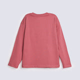 GIRLS POM-POM EMBELLISHED TEE