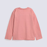 GIRLS DROP SHOULDER PRINTED T-SHIRT