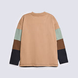 BOYS DROP SHOULDER COLOR BLOCK TEE