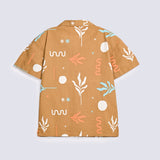 BOYS PRINTED RESORT COLLAR SHIRT