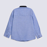 BOYS FULL SLEEVE BAN COLLAR SHIRT
