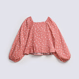 GIRLS SMOKING PRINTED TOP