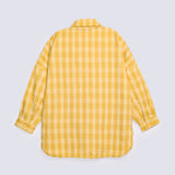 GIRLS DROP SHOULDER CHECHERED SHIRT