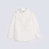 BOYS TEXTURED FULL SLEEVE SHIRT