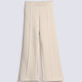 GIRLS FLARE TROUSERS WITH PINTUCK DETAIL