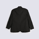 BOYS TEXTURED SUIT BLAZER