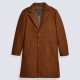 BOYS WOOL BLEND LONG COAT
