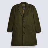 BOYS WOOL BLEND LONG COAT