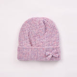 GIRLS MELANGE KNIT WARM CAP