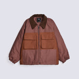 BOYS COLOR BLOCK ZIPPER JACKET