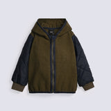 BOYS DOUBLE LAYERED PUFFER JACKET