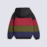 BOYS COLOR BLOCK PUFFER JACKET