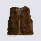GIRLS SUPER SOFT FUR JACKET