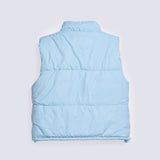 GIRLS SLEEVELESS PUFFER JACKET