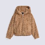 GIRLS FAUX FUR JACKET