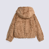GIRLS FAUX FUR JACKET