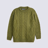 BOYS CABLE KNIT SWEATER