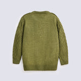 BOYS CABLE KNIT SWEATER