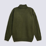 BOYS CABLE KNIT SWEATER