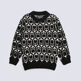 BOYS VELVET JACQUARD SWEATER