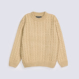 BOYS CABLE KNIT SWEATER