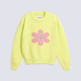 GIRLS SPECIAL YARN EMBELLISHED SWEATER