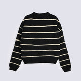 GIRLS BOXY STRIPERED SWEATERS