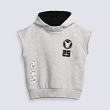 BOYS HOODED VEST TOP