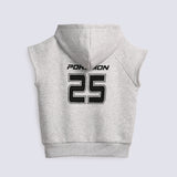 BOYS HOODED VEST TOP