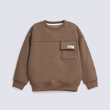 BOYS DROP SHOULDER CUT & SEW SWEATSHIRT