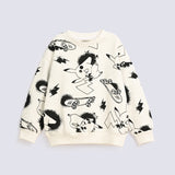 BOYS DROP SHOULDER PIKACHU PRINT SWEATSHIRT