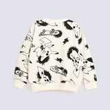 BOYS DROP SHOULDER PIKACHU PRINT SWEATSHIRT