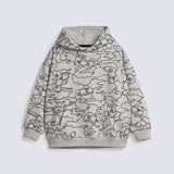 BOYS PRINTED HOODED TOP