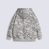 BOYS PRINTED HOODED TOP