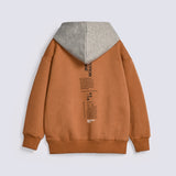 BOYS CONTRAST HOODED TOP