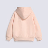 GIRLS BOXY PRINTED HOODED TOP