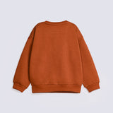 GIRLS DROP SHOULDER EMBELLISHED SWEATSHIRT