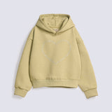 GIRLS EMBELLISHED BOXY HOODED TOP