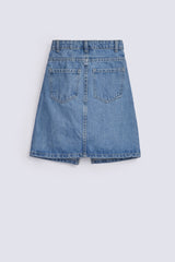 GIRLS POWER PUFF DENIM SKIRT