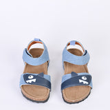 BOYS DENIM SHARK SANDALS