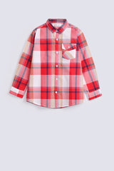 BOYS CHECKERED SHIRT