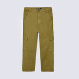 BOYS CARGO TWILL TROUSERS