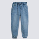 BOYS DENIM JOGGER TROUSER